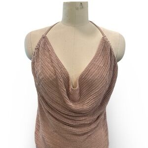 Guess Elegant Halter Neck Knit Top